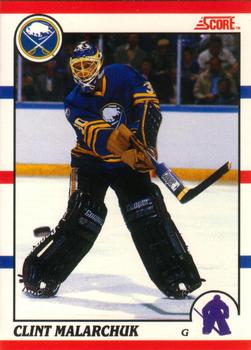 #289 Clint Malarchuk - Buffalo Sabres - 1990-91 Score Canadian Hockey