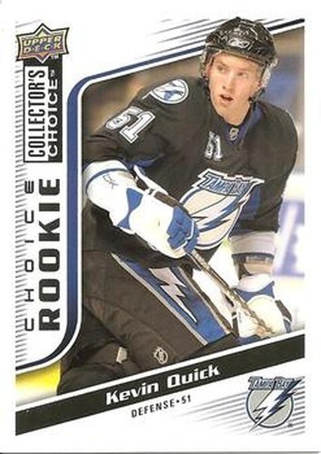#289 Kevin Quick - Tampa Bay Lightning - 2009-10 Collector's Choice Hockey