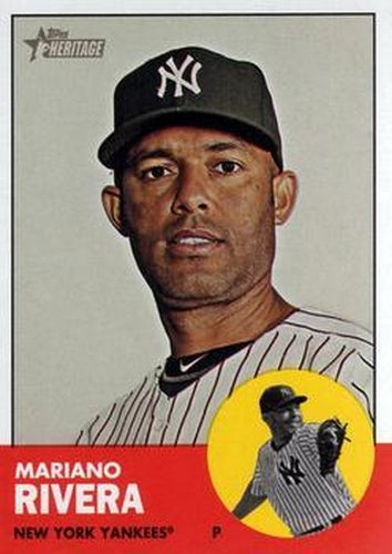 #289a Mariano Rivera - New York Yankees - 2012 Topps Heritage Baseball