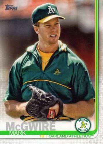 #289b Mark McGwire - Oakland Athletics - 2019 Topps Baseball