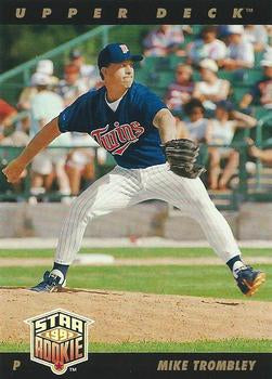 #28 Mike Trombley - Minnesota Twins - 1993 Upper Deck Baseball