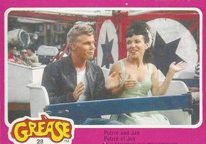 #28 Putzie and Jan - 1978 O-Pee-Chee Grease
