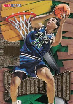 #28 Tom Gugliotta - Minnesota Timberwolves - 1995-96 Hoops Basketball - Slamland