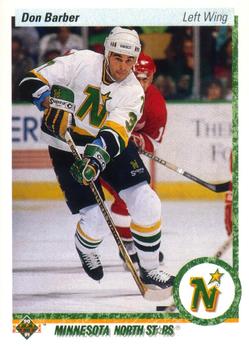 #28 Don Barber - Minnesota North Stars - 1990-91 Upper Deck Hockey