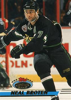 #28 Neal Broten - Dallas Stars - 1993-94 Stadium Club Hockey