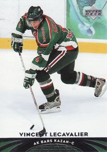 #28 Vincent Lecavalier - AK Bars Kazan - 2004-05 UD All-World Edition Hockey