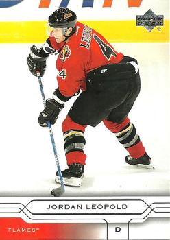 #28 Jordan Leopold - Calgary Flames - 2004-05 Upper Deck Hockey
