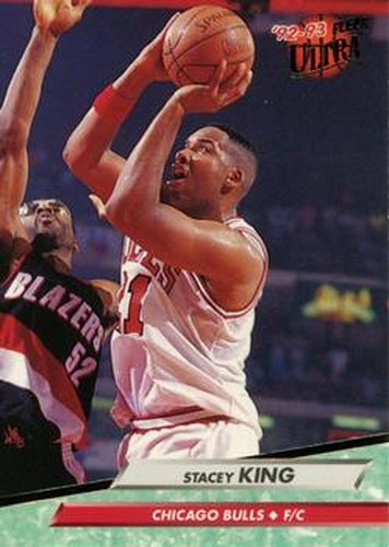 #28 Stacey King - Chicago Bulls - 1992-93 Ultra Basketball