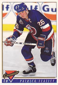 #28 Patrick Flatley - New York Islanders - 1993-94 Topps Premier Hockey