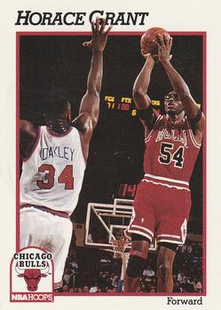 #28 Horace Grant - Chicago Bulls - 1991-92 Hoops Basketball