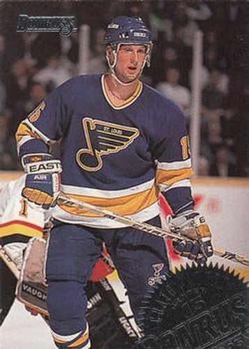 #28 Craig Janney - St. Louis Blues - 1994-95 Donruss Hockey