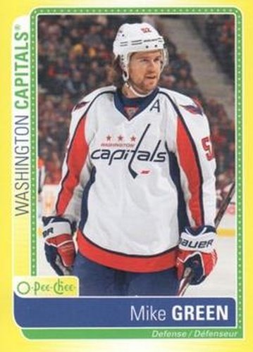 #S-GR Mike Green - Washington Capitals - 2013-14 O-Pee-Chee Hockey - Stickers