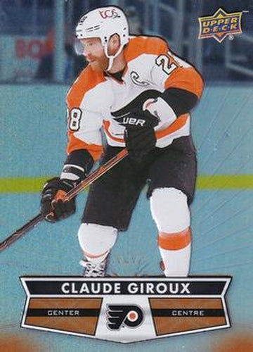 #28 Claude Giroux - Philadelphia Flyers - 2021-22 Upper Deck Tim Hortons Hockey