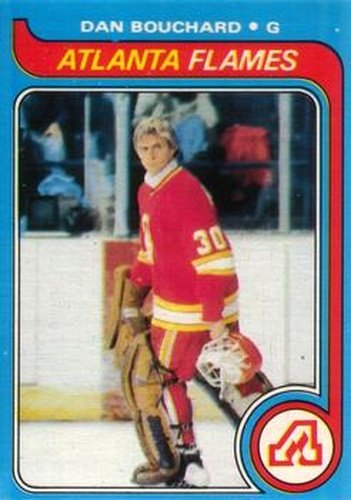 #28 Dan Bouchard - Atlanta Flames - 1979-80 O-Pee-Chee Hockey