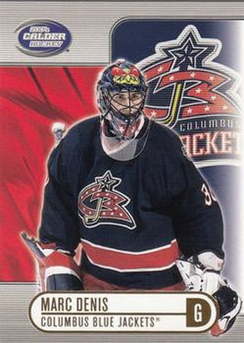 #28 Marc Denis - Columbus Blue Jackets - 2003-04 Pacific Calder Hockey