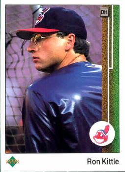 #228 Ron Kittle - Cleveland Indians - 1989 Upper Deck Baseball