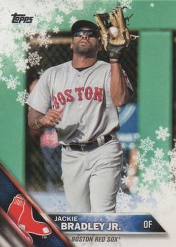 #HMW28 Jackie Bradley Jr. - Boston Red Sox - 2016 Topps Holiday Baseball