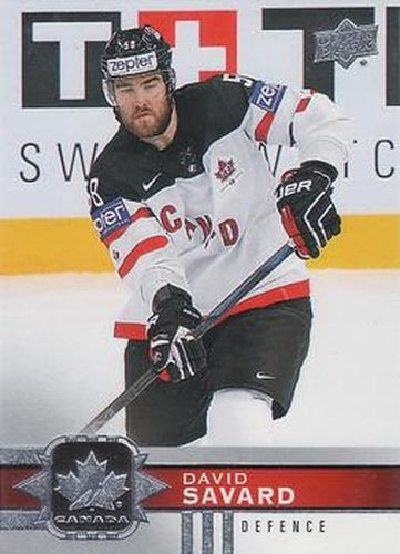 #28 David Savard - Canada - 2017-18 Upper Deck Canadian Tire Team Canada Hockey