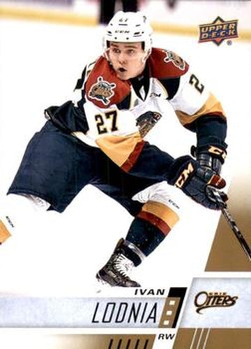 #28 Ivan Lodnia - Erie Otters - 2017-18 Upper Deck CHL Hockey