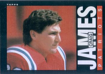 #328 Craig James - New England Patriots - 1985 Topps Football