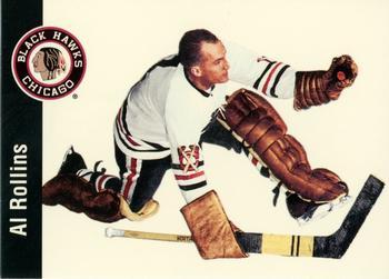 #28 Al Rollins - Chicago Blackhawks - 1994 Parkhurst Missing Link 1956-57 Hockey