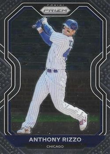 #28 Anthony Rizzo - Chicago Cubs - 2021 Panini Prizm Baseball