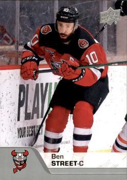 #28 Ben Street - Binghamton Devils - 2020-21 Upper Deck AHL Hockey