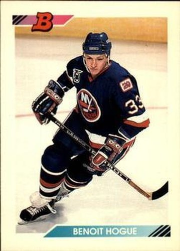 #28 Benoit Hogue - New York Islanders - 1992-93 Bowman Hockey