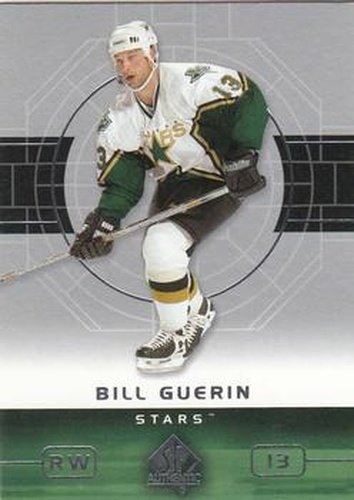 #28 Bill Guerin - Dallas Stars - 2002-03 SP Authentic Hockey
