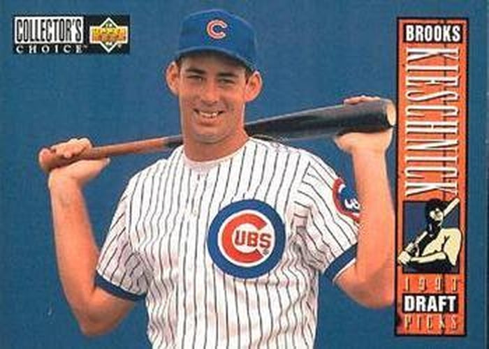 #28 Brooks Kieschnick - Chicago Cubs - 1994 Collector's Choice Baseball