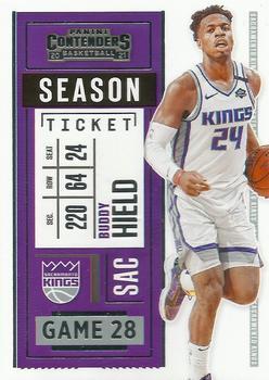 #28 Buddy Hield - Sacramento Kings - 2020-21 Panini Contenders Basketball