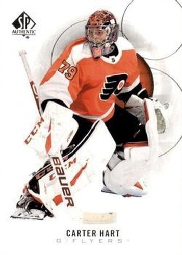 #28 Carter Hart - Philadelphia Flyers - 2020-21 SP Authentic Hockey