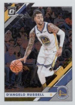 #28 D'Angelo Russell - Golden State Warriors - 2019-20 Donruss Optic Basketball