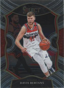 #28 Davis Bertans - Washington Wizards - 2020-21 Panini Select Basketball