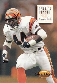 #28 Derrick Fenner - Cincinnati Bengals - 1994 SkyBox Premium Football