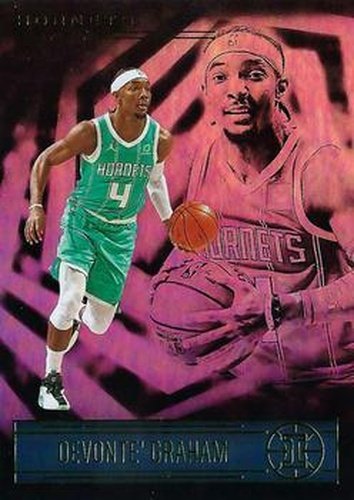 #28 Devonte' Graham - Charlotte Hornets - 2020-21 Panini Illusions Basketball