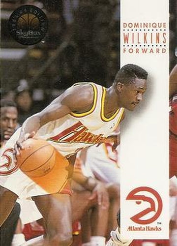 #28 Dominique Wilkins - Atlanta Hawks - 1993-94 SkyBox Premium Basketball