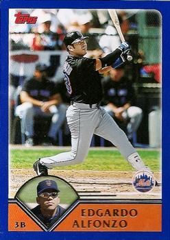 #28 Edgardo Alfonzo - New York Mets - 2003 Topps Baseball