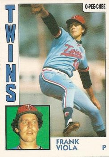 #28 Frank Viola - Minnesota Twins - 1984 O-Pee-Chee Baseball