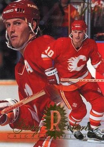 #28 Gary Roberts - Calgary Flames - 1994-95 Flair Hockey