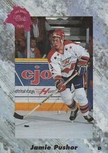 #28 Jamie Pushor - Detroit Red Wings - 1991 Classic Four Sport