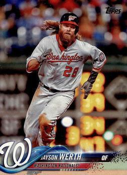 #28 Jayson Werth - Washington Nationals - 2018 Topps Baseball