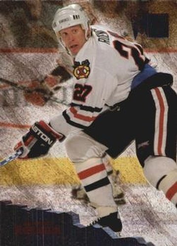 #28 Jeremy Roenick - Chicago Blackhawks - 1995-96 Metal Hockey