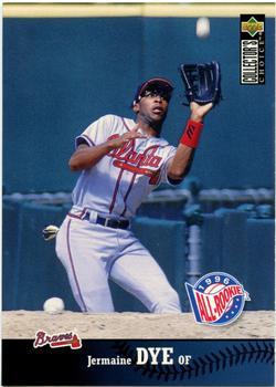 #28 Jermaine Dye - Atlanta Braves - 1997 Collector's Choice Baseball
