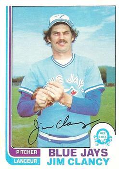 #28 Jim Clancy - Toronto Blue Jays - 1982 O-Pee-Chee Baseball