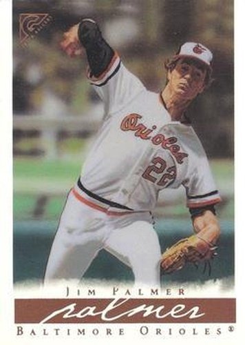 #28 Jim Palmer - Baltimore Orioles - 2003 Topps Gallery Hall of Fame - Artist's Proofs Baseball