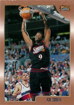 #28 Joe Smith - Philadelphia 76ers - 1998-99 Topps Basketball