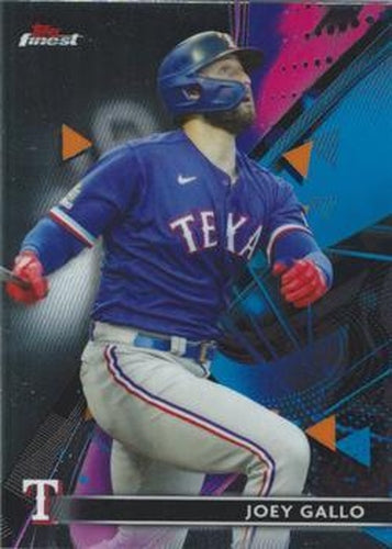 #28 Joey Gallo - Texas Rangers - 2021 Finest Baseball