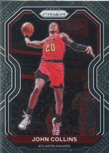 #28 John Collins - Atlanta Hawks - 2020-21 Panini Prizm Basketball