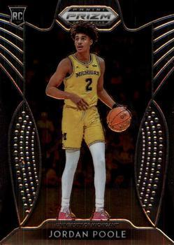 #28 Jordan Poole - Michigan Wolverines - 2019 Panini Prizm Draft Picks Basketball